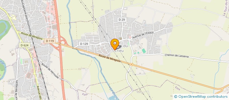 localisation de l'entreprise SCI DES BOUYCHERES à LA TOUR-DU-CRIEU