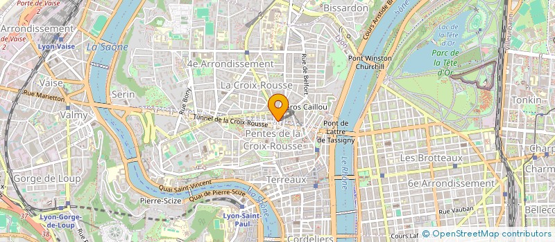 localisation de l'entreprise SCI DES BOZARDS à LYON