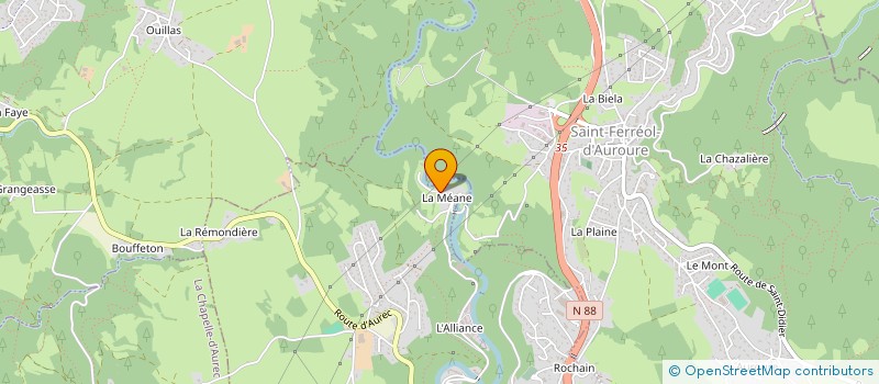 localisation de l'entreprise SCI DES BRADLEYS  PONT-SALOMON