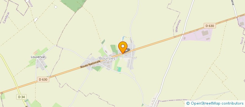 localisation de l'entreprise SCI DES BRANDES  BOURSIES