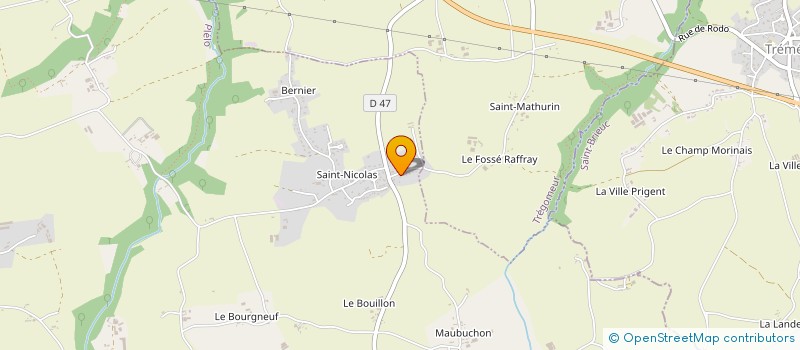 localisation de l'entreprise SCI DES BREGEONS à PLELO