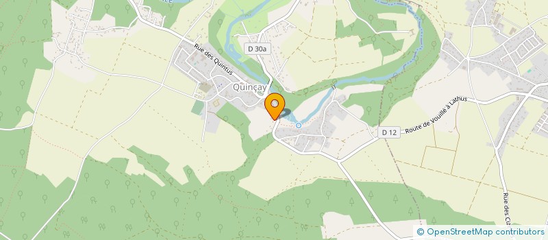 localisation de l'entreprise SCI DES BREJOTTES  QUINCAY