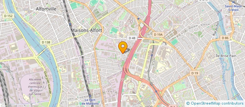 localisation de l'entreprise SCI DES BRETONS à MAISONS-ALFORT