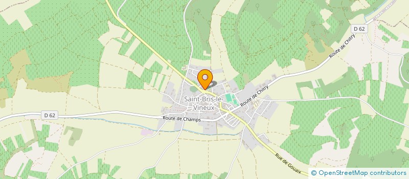 localisation de l'entreprise SCI DES BRIZES  SAINT-BRIS-LE-VINEUX