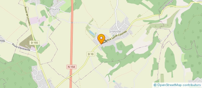 localisation de l'entreprise SCI DES BROCHES  IRREVILLE