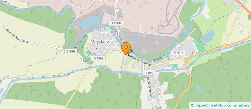 localisation de l'entreprise SCI DES BROCS à VALCOURT