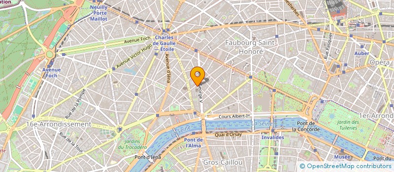 localisation de l'entreprise SCI DES BROSSES  PARIS