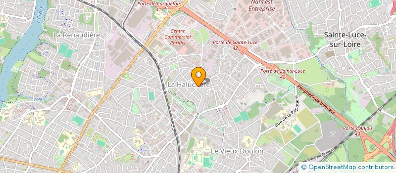 localisation de l'entreprise SCI DES BROUILLARDS à NANTES