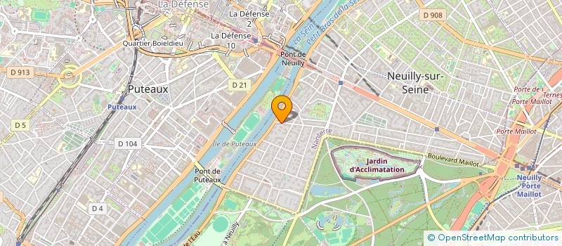 localisation de l'entreprise SCI DES BROUSSES à NEUILLY-SUR-SEINE
