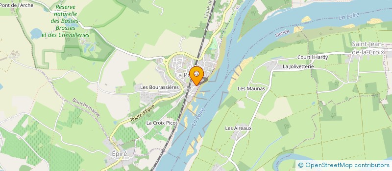 localisation de l'entreprise SCI DES BRUNELERIES  BOUCHEMAINE