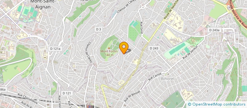 localisation de l'entreprise SCI DES BRUSQUIERES à BOIS-GUILLAUME