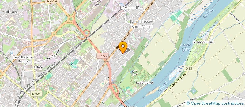 localisation de l'entreprise SCI DES BRUYERES  LA CHAUSSEE-SAINT-VICTOR