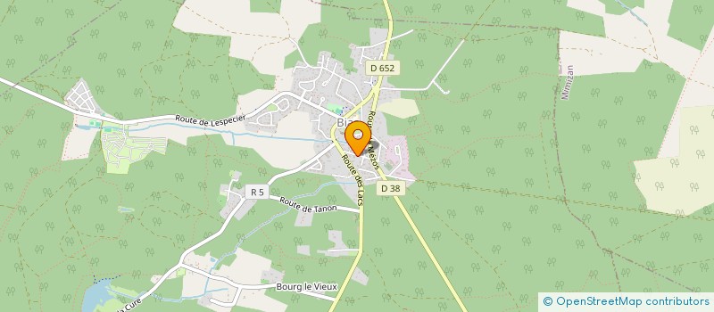 localisation de l'entreprise SCI DES BRUYERES  BIAS