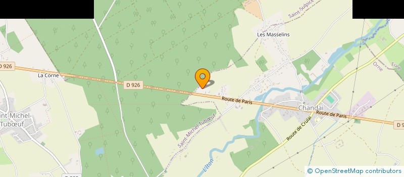 localisation de l'entreprise SCI DES BRUYERES à CHANDAI