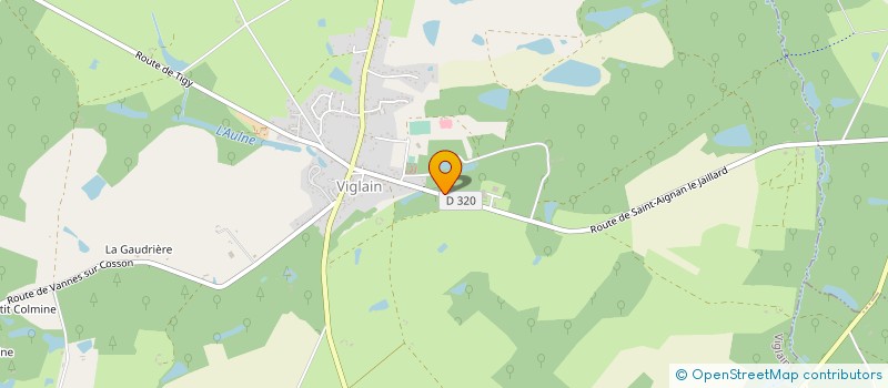 localisation de l'entreprise SCI DES BRUYERES  VIGLAIN