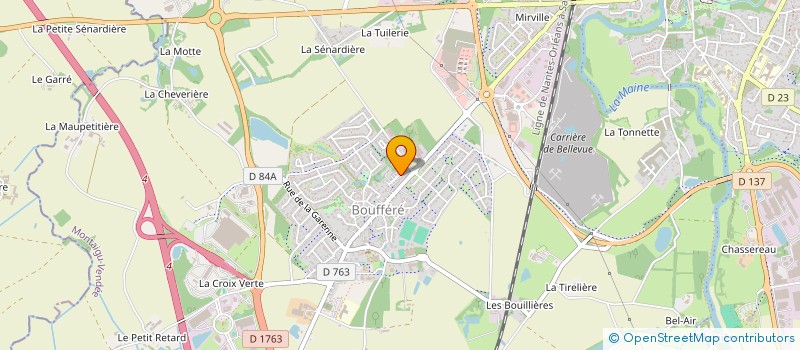 localisation de l'entreprise SCI DES BRUYERES à MONTAIGU-VENDEE