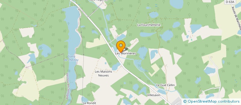 localisation de l'entreprise SCI DES BRUYERES  MILLANCAY