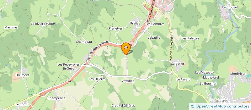 localisation de l'entreprise SCI DES BRUYERES DE VEYRINES A MONISTROL  MONISTROL-SUR-LOIRE