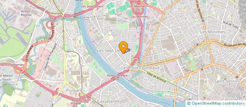localisation de l'entreprise SCI DES BUCHES à TOULOUSE