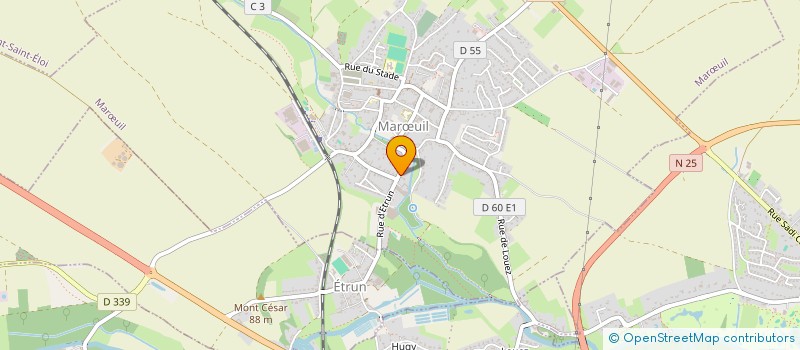 localisation de l'entreprise SCI DES BUIS  MARUIL