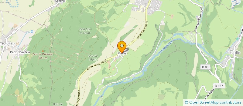 localisation de l'entreprise SCI DES BUIS DALOZ  SARROGNA