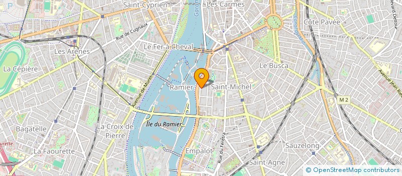 localisation de l'entreprise SCI DES BUREAUX à TOULOUSE