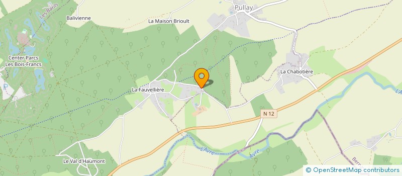 localisation de l'entreprise SCI DES BURONS  PULLAY