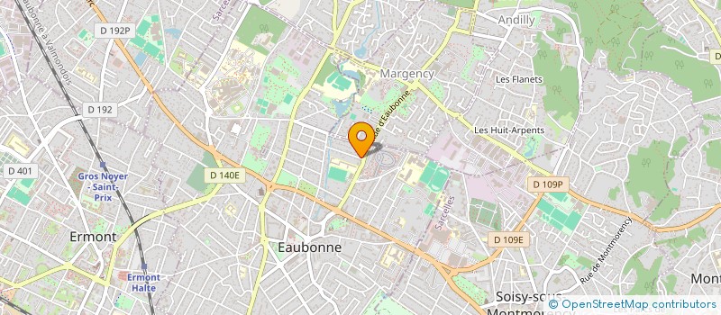 localisation de l'entreprise SCI DES BUSSYS à EAUBONNE