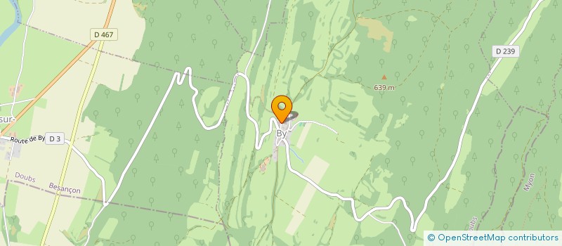 localisation de l'entreprise SCI DES BY-CO  BY