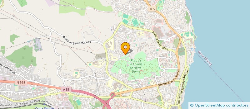 localisation de l'entreprise SCI DES CABANIERS  MARTIGUES