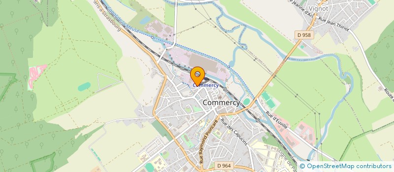 localisation de l'entreprise SCI DES CAILLOUX à COMMERCY