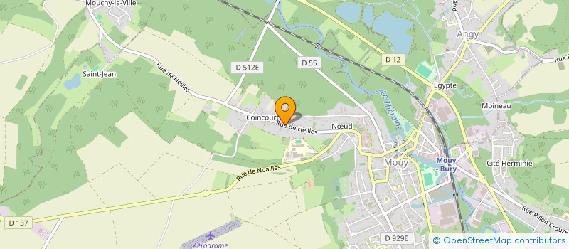 localisation de l'entreprise SCI DES CALIMACONS à LE TOUQUET-PARIS-PLAGE