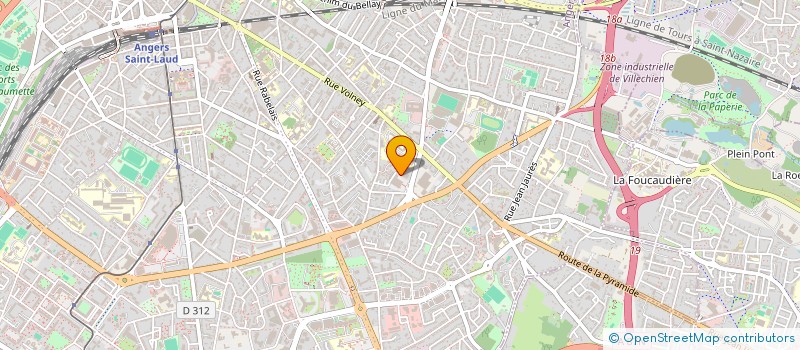 localisation de l'entreprise SCI DES CAMELIAS à ANGERS