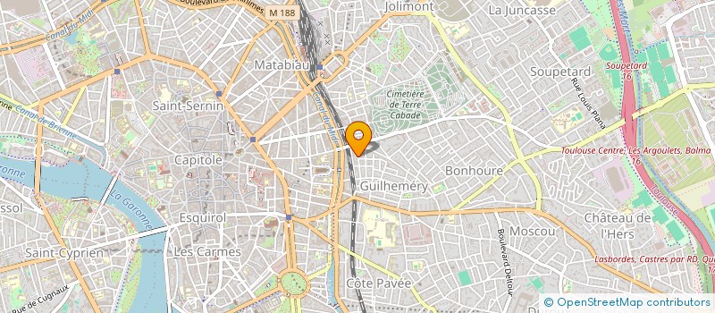 localisation de l'entreprise SCI DES CAMPAGNES à TOULOUSE