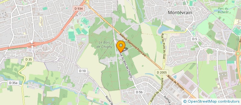 localisation de l'entreprise SCI DES CAMPAGNETTES  CRECY-LA-CHAPELLE