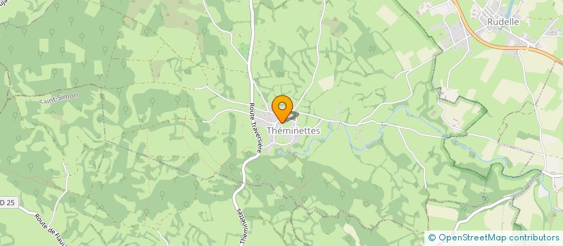 localisation de l'entreprise SCI DES CANNETTES  THEMINETTES