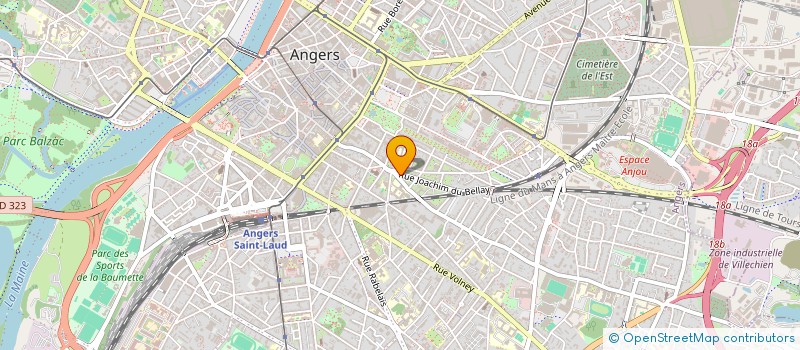 localisation de l'entreprise SCI DES CAPUCINES à ANGERS