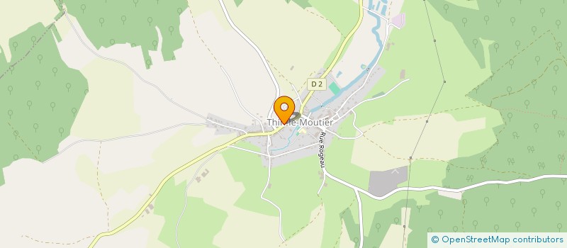 localisation de l'entreprise SCI DES CAPUCINES  THIN-LE-MOUTIER