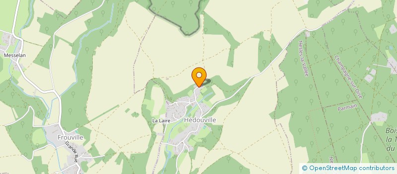 localisation de l'entreprise SCI DES CAPUCINES  HEDOUVILLE