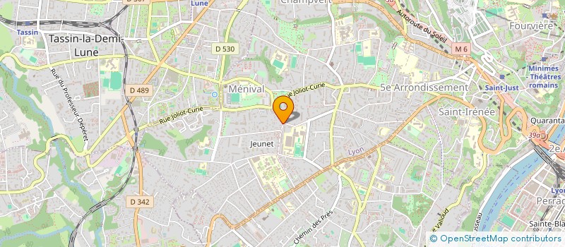 localisation de l'entreprise SCI DES CAPUCINES  LYON