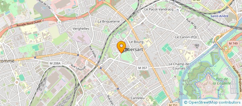 localisation de l'entreprise SCI DES CAPUCINES à LAMBERSART