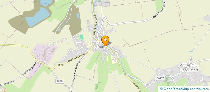 localisation de l'entreprise SCI DES CAPUCINS  FONTAINE-LE-DUN