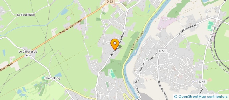 localisation de l'entreprise SCI DES CAPUCINS  VILLEREST