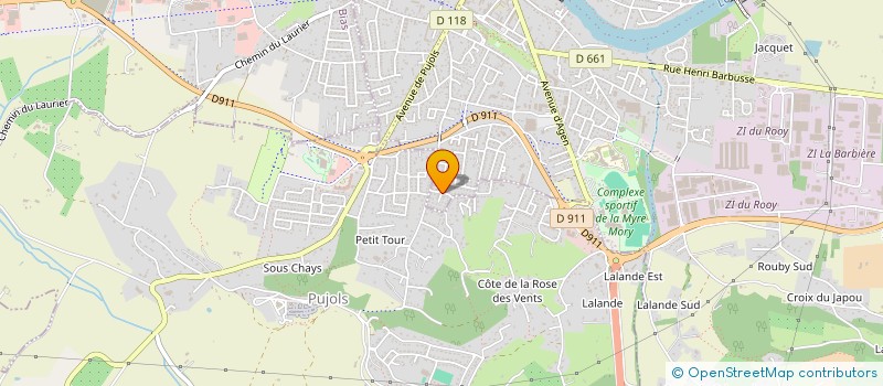 localisation de l'entreprise SCI DES CARDABELLES  VILLENEUVE SUR LOT