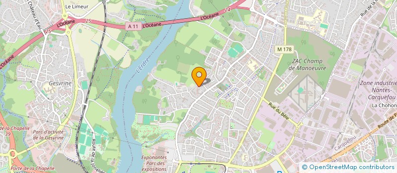 localisation de l'entreprise SCI DES CARDINAUX  LA TURBALLE