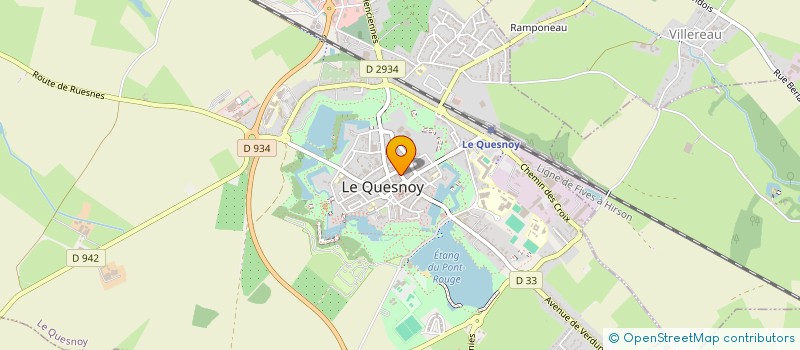 localisation de l'entreprise SCI DES CARILLONS à LE QUESNOY
