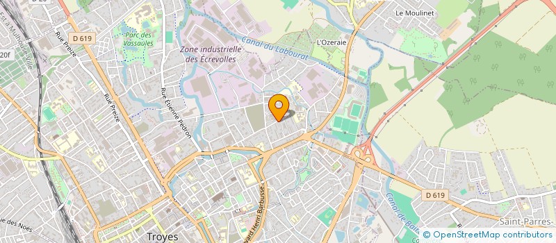 localisation de l'entreprise SCI DES CARMELITES à TROYES
