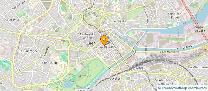 localisation de l'entreprise SCI DES CARMELITES  CAEN