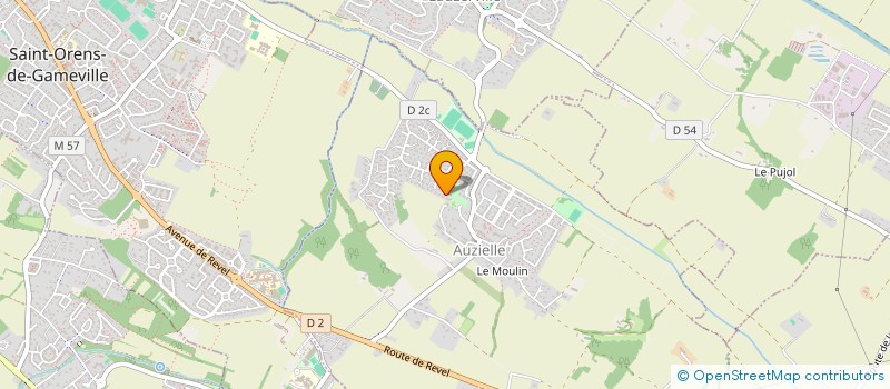 localisation de l'entreprise SCI DES CARMES  AUZIELLE