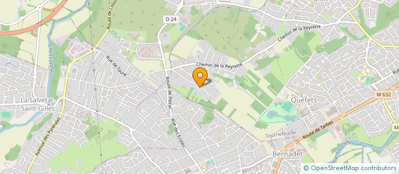 localisation de l'entreprise SCI DES CARNIERES  TOURNEFEUILLE